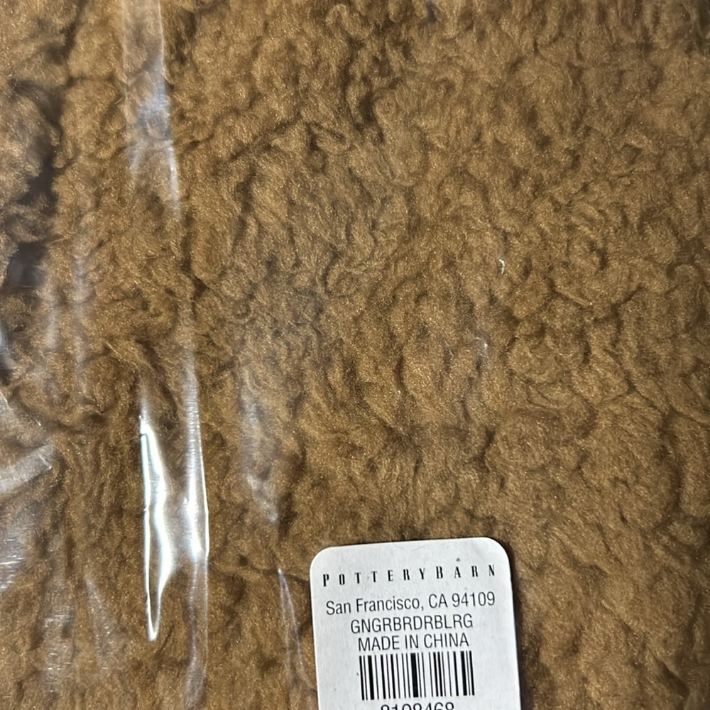 Pottery Barn 🫚 Gingerbread Robe Size L BNWT - Picture 9 of 9